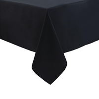 Essentials Occasions Tablecloths Black Polyester