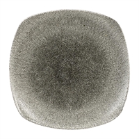 Churchill Studio Prints Raku Square Plates Quartz Black 252mm (12 Pack)