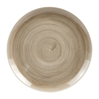 Churchill Stonecast Patina Antique Coupe Plates Taupe 288mm (12 Pack)