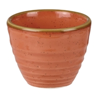 Churchill Stonecast Spiced Orange Ripple Dip Pots 57oz (12 Pack)