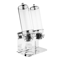 Olympia Cereal Dispenser Double 2x 4Ltr