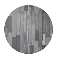 Werzalit Pre-drilled Round Table Top Blanchas Blue
