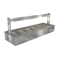 Cossiga Linear BM6 Heated Bain Marie