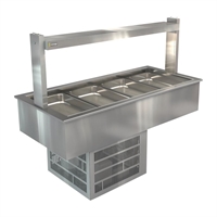 Cossiga Linear RF4 Refrigerated Bain Marie