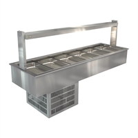 Cossiga Linear RF6 Refrigerated Bain Marie