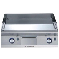 Electrolux Smooth Chrome Gas Griddle Fry Top 800mm