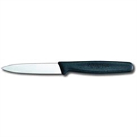 Knife Victorinox Black Paring Curved - 80mm