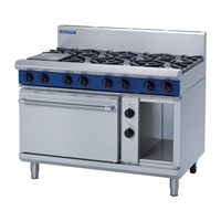 RANGE 1200MM GAS TOP C/W ELECTRIC STATIC OVEN BLUE SEAL (Direct)