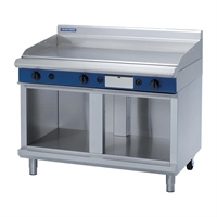 GRIDDLE 20MM PLATE 1200MM GAS CABINET BASE BLUE SEAL (Direct)