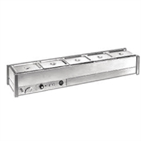 Roband Hot Bain-Marie BM14A fits 1 row x 4 1/2 size pans 4x 1/2 size 100mm pans & lids included Roband Hot Bain-Marie BM14A fits 1 row x 4 1/2 size pans 4x 1/2 size 100mm pans & lids included