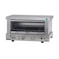 Roband Grill Max Wide-Mouth Stainless Steel Toaster GMW815E with 8 Slice Capacity