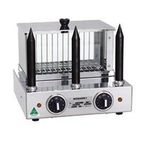 Roband Hot Dog & Bun Warmer M3T 3 Teflon Coated Spikes