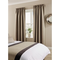 Comfort Tundra Tape Top Curtains Smoke