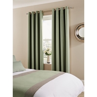 Comfort Tundra Eyelet Curtains Soft Mint