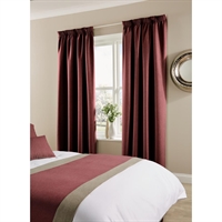 Comfort Tundra Tape Top Curtains Antique Fuchsia