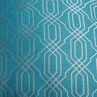 Luxury Deco Cushion Azure