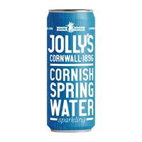Jolly's Cornish Sparkling Spring Water 330ml (24 Pack)