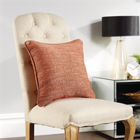 POLARIS 43x43cm Self Piped Cushion (includes Pad) - APRICOT
