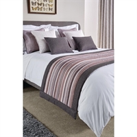 Luxury Fiorella Bordered Bed Runner Cream