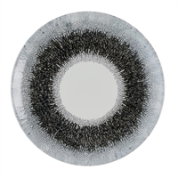 Churchill Studio Prints Fusion Black Evolve Coupe Plates 220mm (12 Pack)