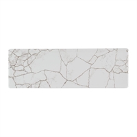 Churchill Studio Prints Kintsugi Agate Grey Oblong Plates 330x110mm (6 Pack)