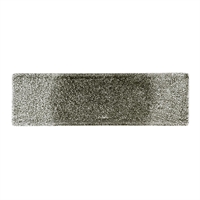 Churchill Raku Quartz Black Oblong Plates 300 x 90mm (6 Pack)