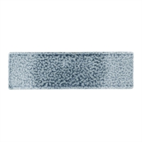 Churchill Raku Topaz Blue Oblong Plates 300 x 90mm (6 Pack)