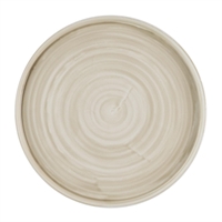 Churchill Stonecast Canvas Natural Walled Plates 280mm (6 Pack)