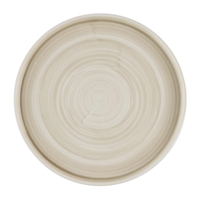 Churchill Stonecast Canvas Natural Walled Plates 260mm (6 Pack)