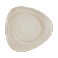 Churchill Stonecast Canvas Natural Lotus Plates 228mm (12 Pack)