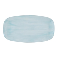 Churchill Stonecast Canvas Breeze Chef's Oblong Plates 350x187mm (6 Pack)