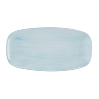 Churchill Stonecast Canvas Breeze Chefs Oblong Plates 288x152mm (12 Pack)