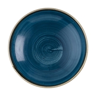 Churchill Stonecast Java Blue Coupe Bowls 184mm (12 Pack)