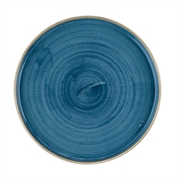 Churchill Stonecast Java Blue Walled Plates 260mm (6 Pack)