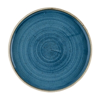 Churchill Stonecast Java Blue Walled Plates 210mm (6 Pack)