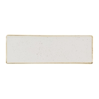 Churchill Stonecast Barley White Oblong Plates 330 x 110mm (6 Pack)
