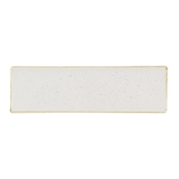 Churchill Stonecast Barley White Oblong Plates 300 x 90mm (6 Pack)