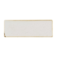 Churchill Stonecast Barley White Oblong Plates 250 x 90mm (6 Pack)