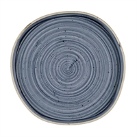 Churchill Stonecast Blueberry Organic Walled Plates 257mm (6 Pack)