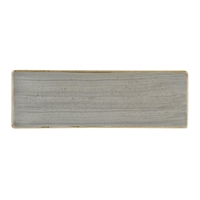 Churchill Stonecast Grey Oblong Plates 330 x 110mm (6 Pack)