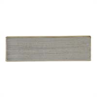 Churchill Stonecast Grey Oblong Plates 300 x 90mm (6 Pack)
