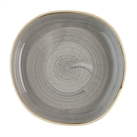 Churchill Stonecast Grey Organic Walled Bowls 232mm (6 Pack)