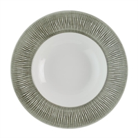 Churchill Bamboo Ceramic Spinwash Alpine Wide Rim Bowls 280mm (12 Pack)
