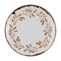 Dudson Harvest Mediterranean Terracotta Coupe Plates 220mm (12 Pack)