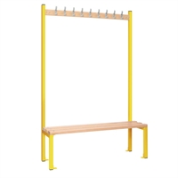 Single-sided Island Seating Yellow