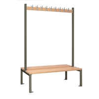 Double-sided Island Seating Dark Grey