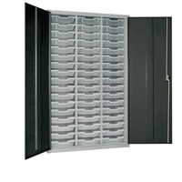 51 Tray High-Capacity Storage Cupboard Dark Grey