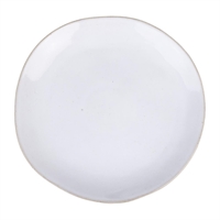 Olympia Raw Recycled Clay Coupe Plates Natural 220mm (6 Pack)