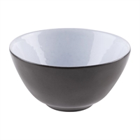 Olympia Raw Recycled Clay Deep Bowls Charcoal 140mm (6 Pack)