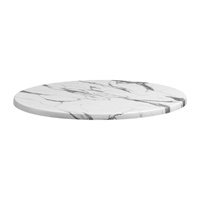 Enduratop Round Carrara Marble Table Top